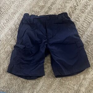 Cub Scouts Uniform Shorts Adjustable Waist Nylon Navy Cargo Youth XS (6/7x)